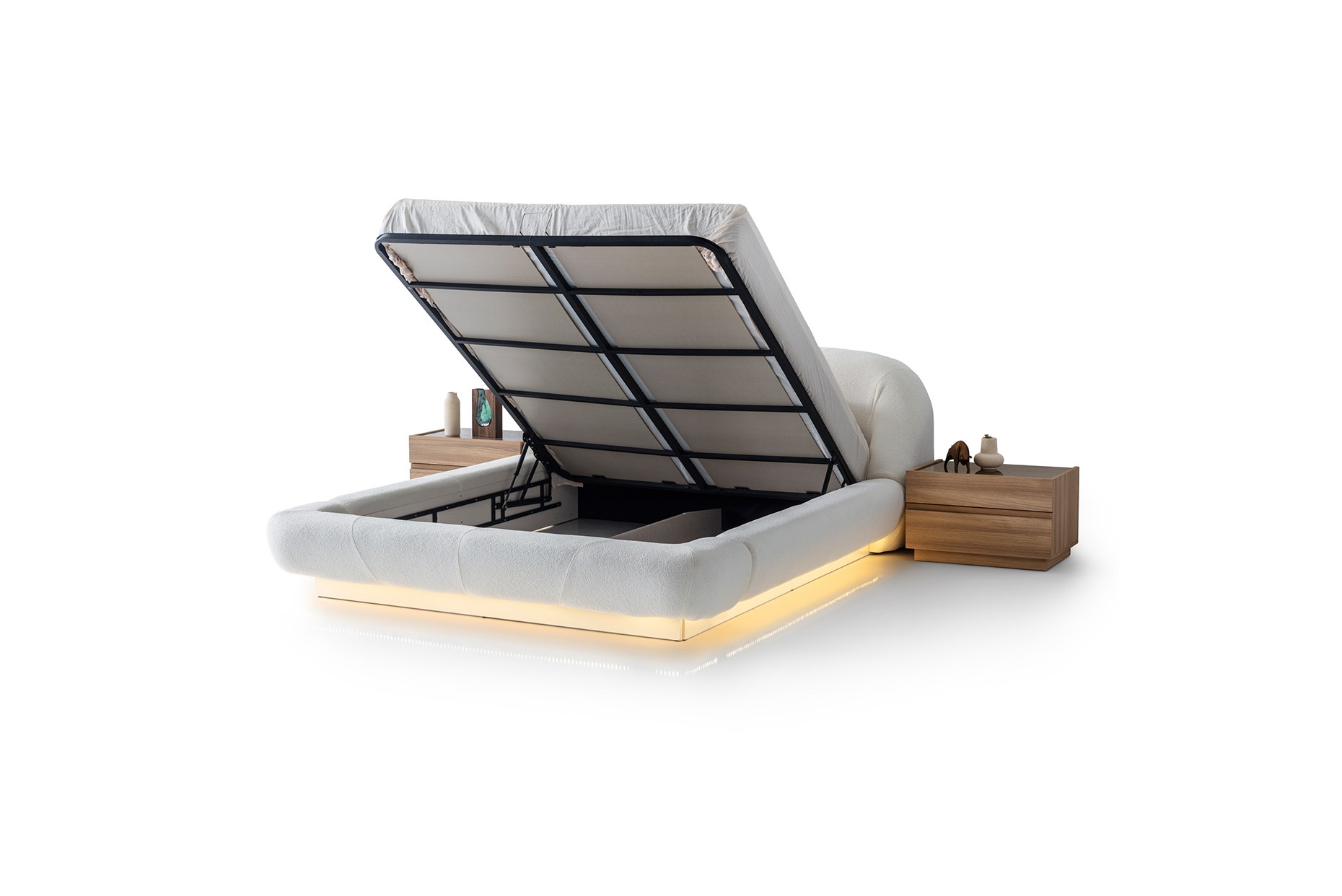 BRONZE MİLANO CEVİZ YATAK ODASI - Görsel 5