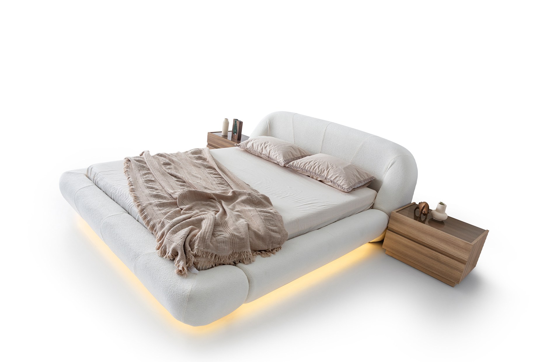 BRONZE MİLANO CEVİZ YATAK ODASI - Görsel 4